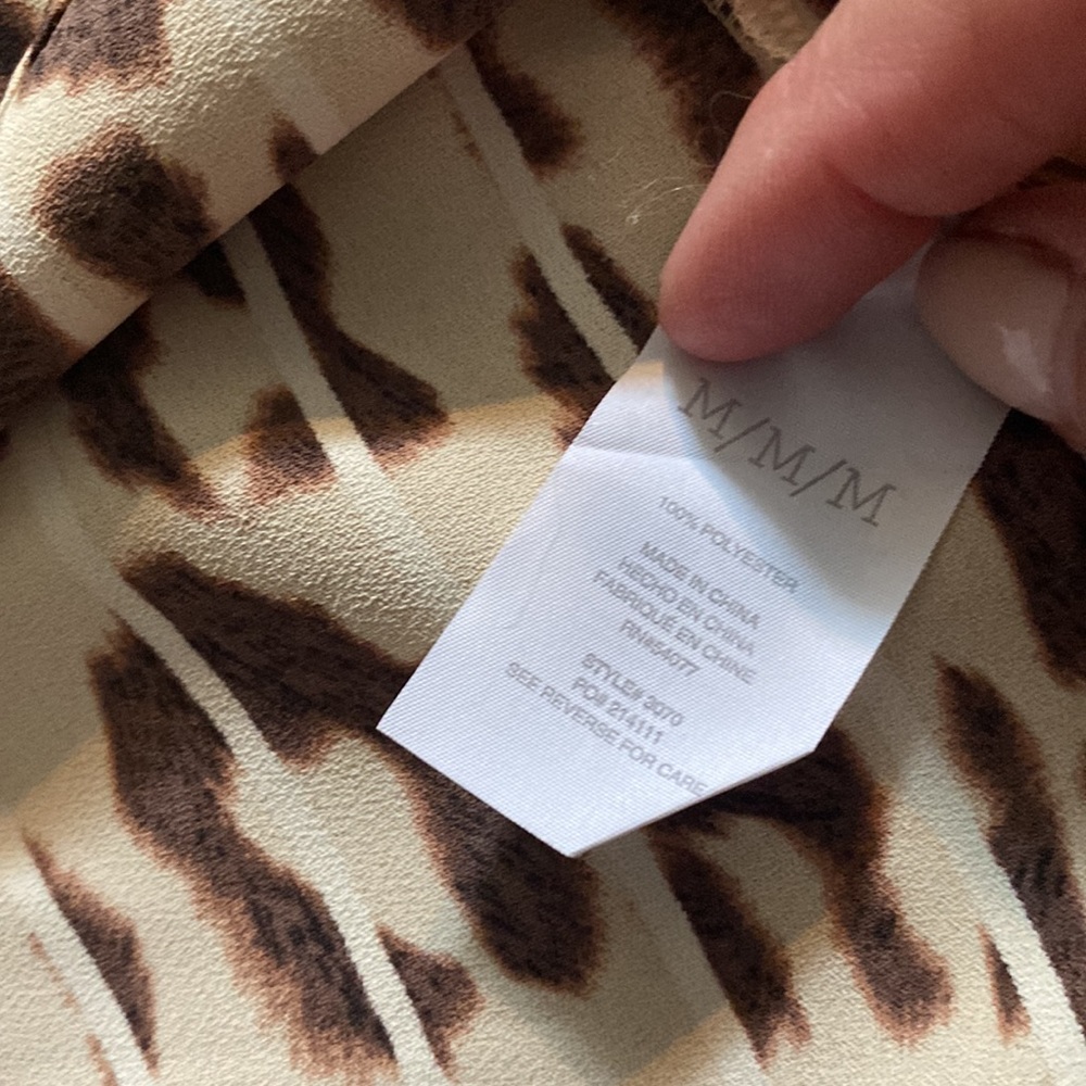 Cabi animal print sleeveless top - Picture 10 of 10
